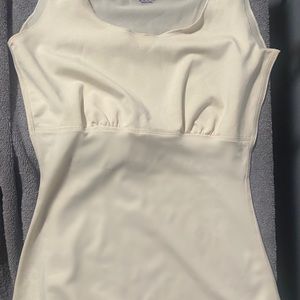 Spanx Cream Colored W/Lace Bottom Trim